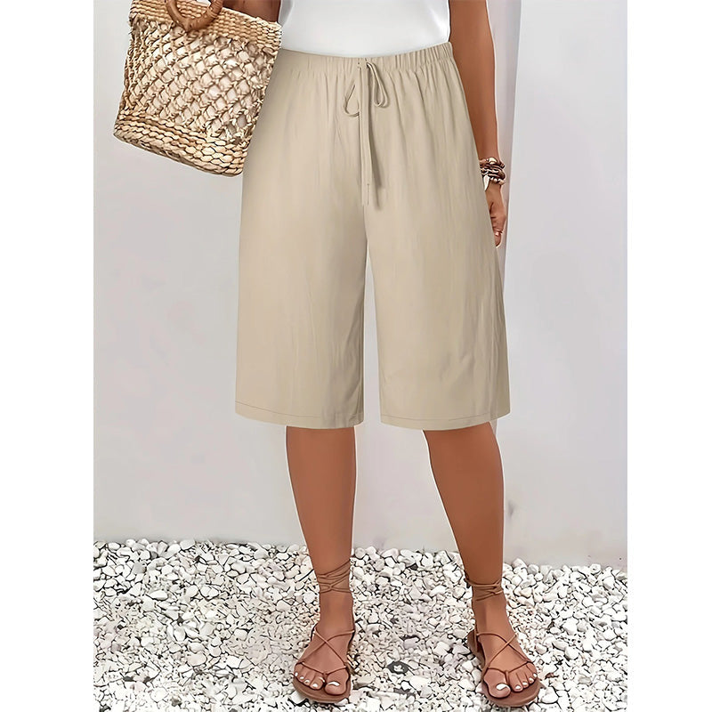 Pantalon large fluide et léger pour femme