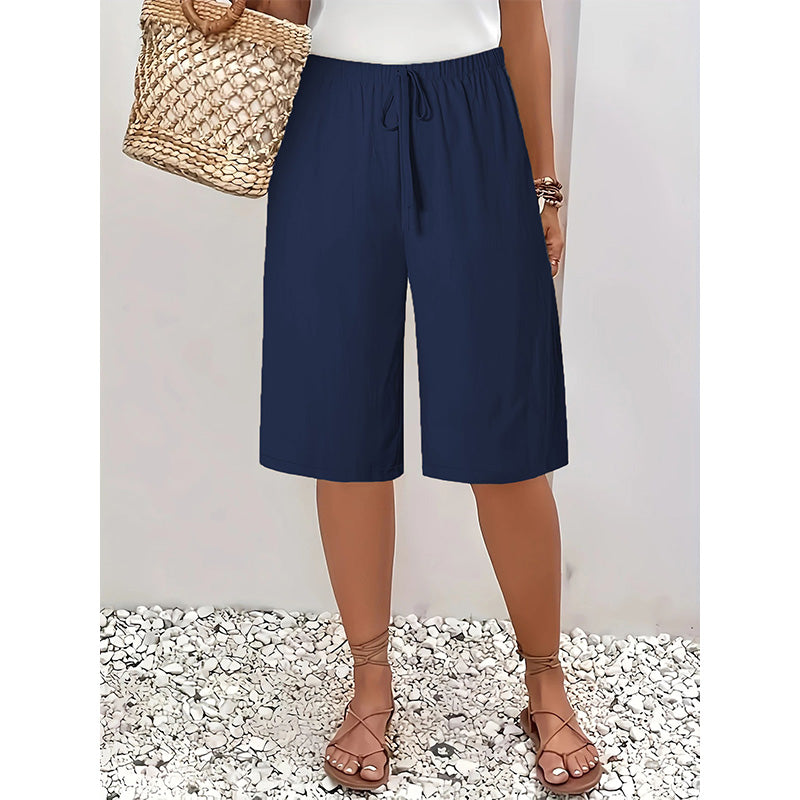 Pantalon large fluide et léger pour femme