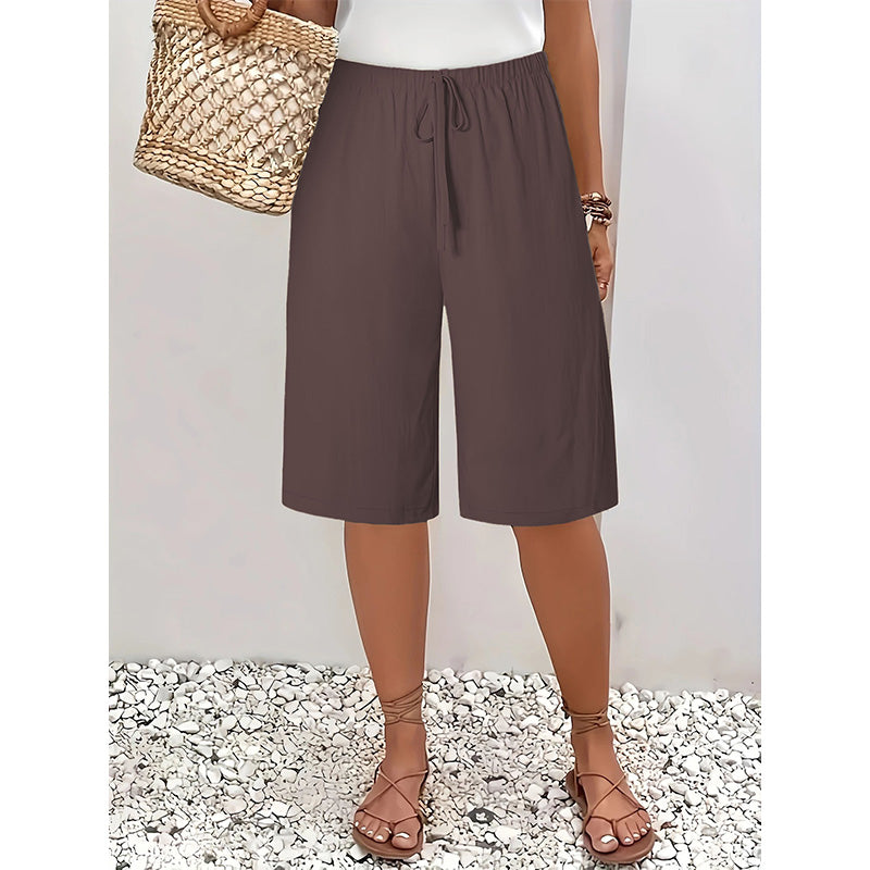 Pantalon large fluide et léger pour femme