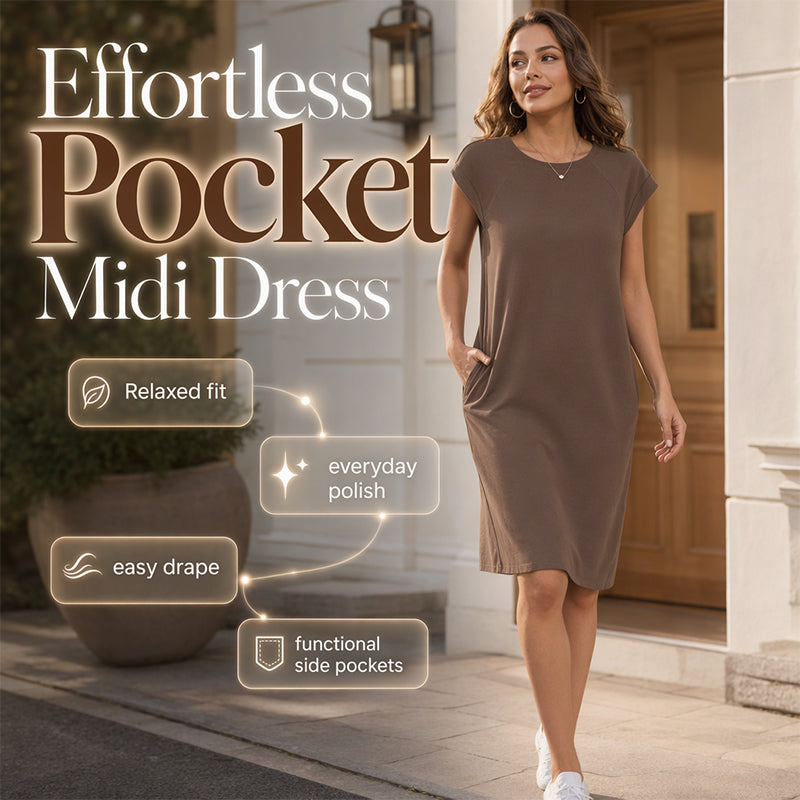 Vestit casual de cotó mist