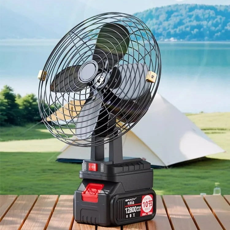 Ventilateurs de camping portables rechargeables, d'extérieur et sans fil