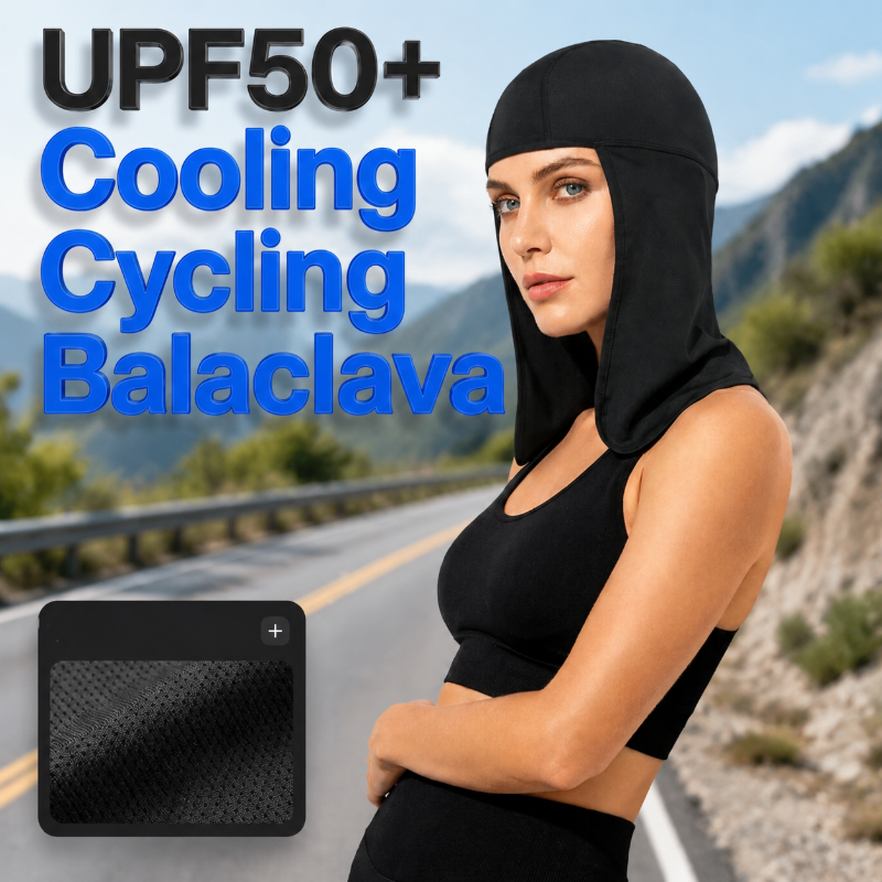 Passamontagna traspirante anti-UV UPF 50+