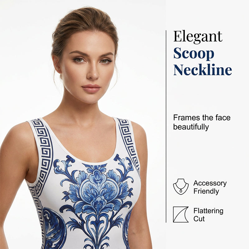 Vestit llarg de dona amb estampat floral