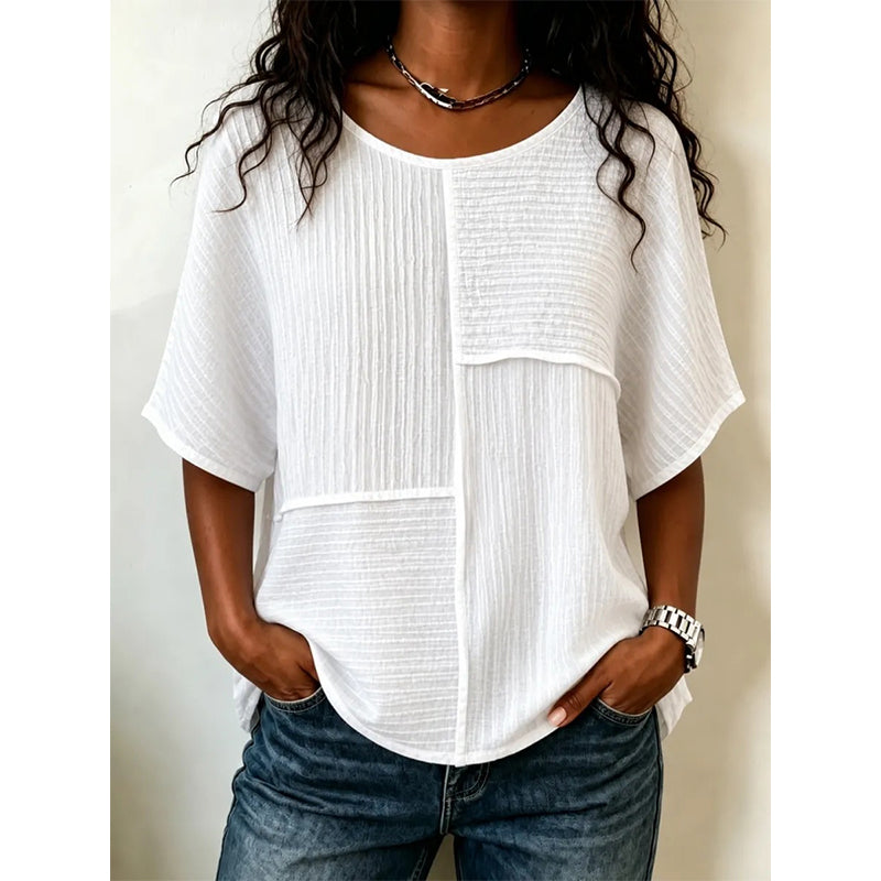 Brusa casual minimalista per a dona
