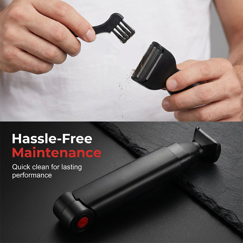 Rasoir corporel à manche extensible pour dos, torse et jambes