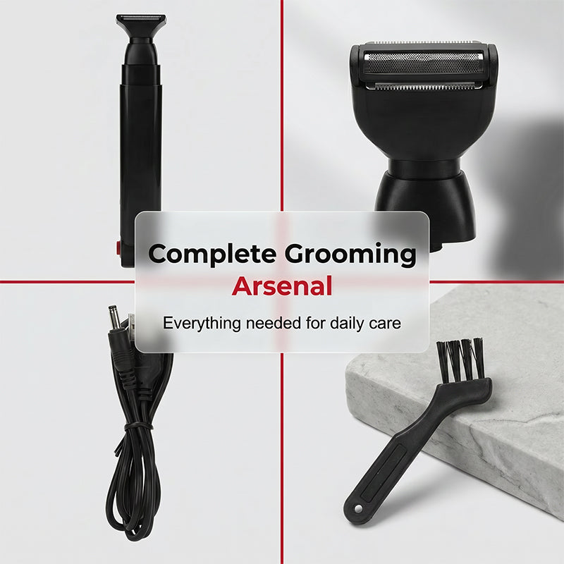 Rasoir corporel à manche extensible pour dos, torse et jambes