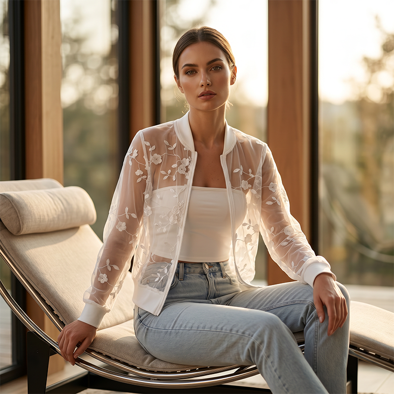 Giacca corta da donna anti-UV
