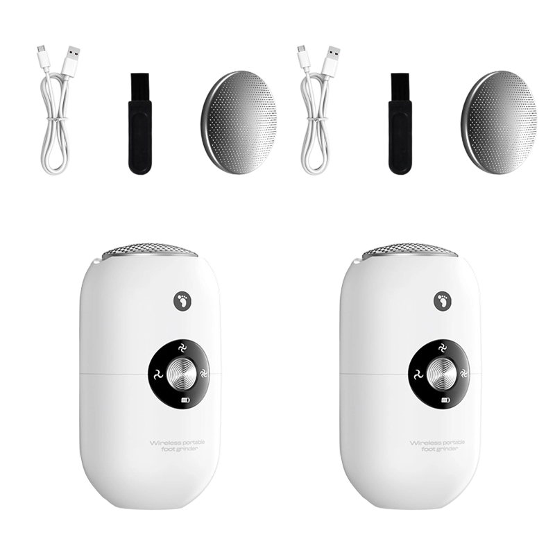 Raspall elèctric compacte per a pedicura