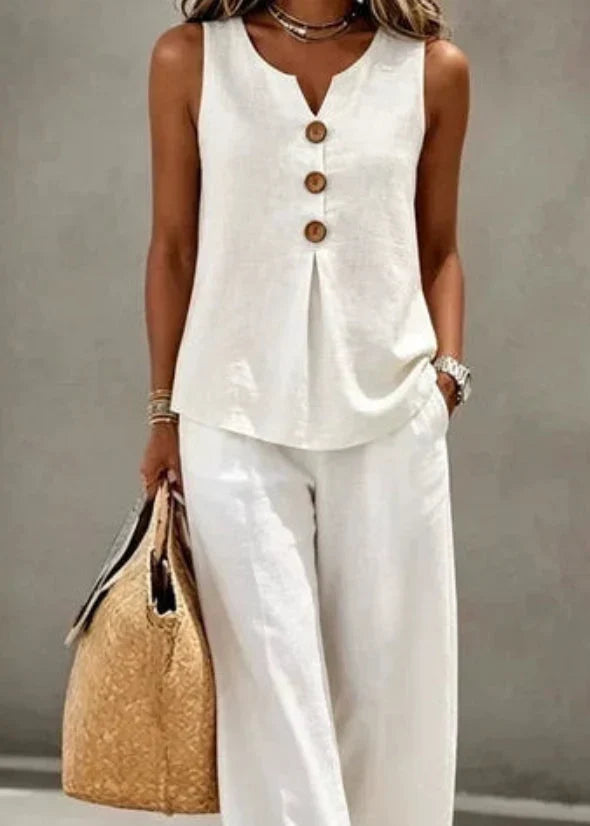 Conjunt de camisa i pantalons amples