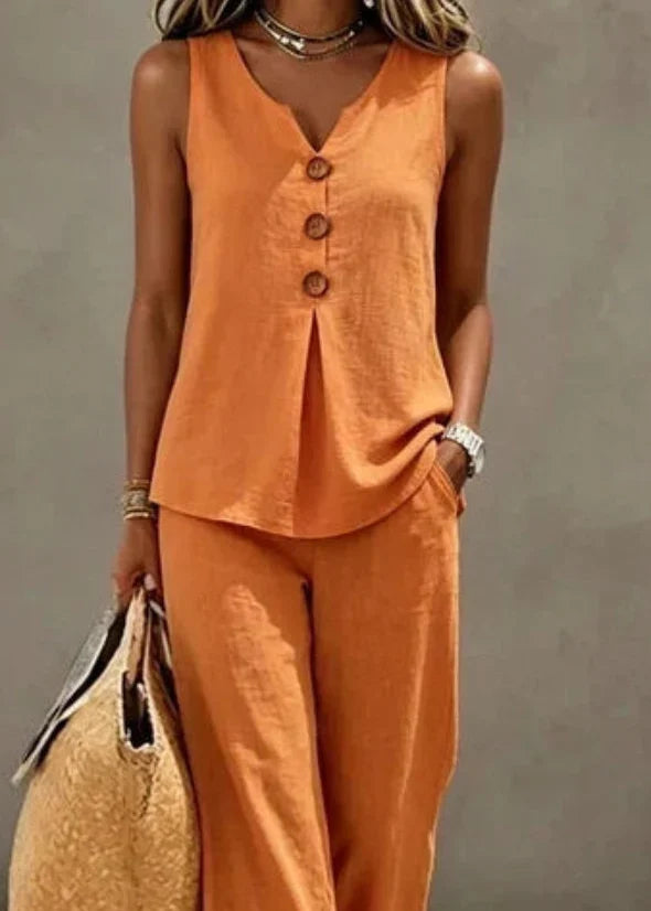 Conjunt de camisa i pantalons amples