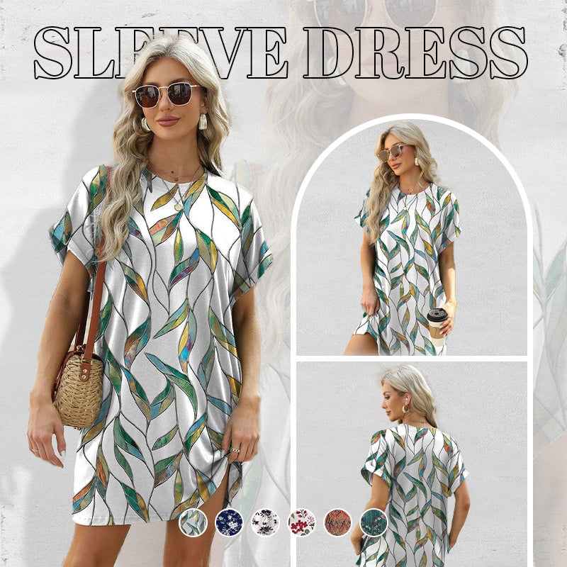 Vestit casual de màniga curta