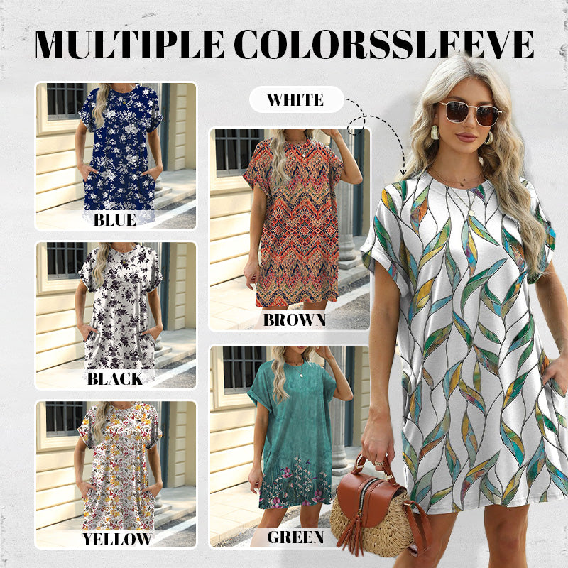 Vestit casual de màniga curta