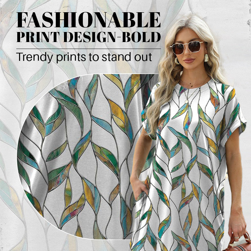 Vestit casual de màniga curta