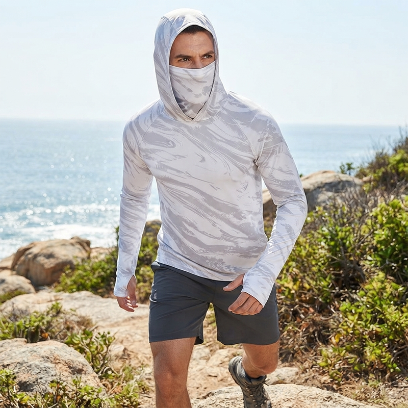 Lote de 5 camisetas con capucha anti-UV