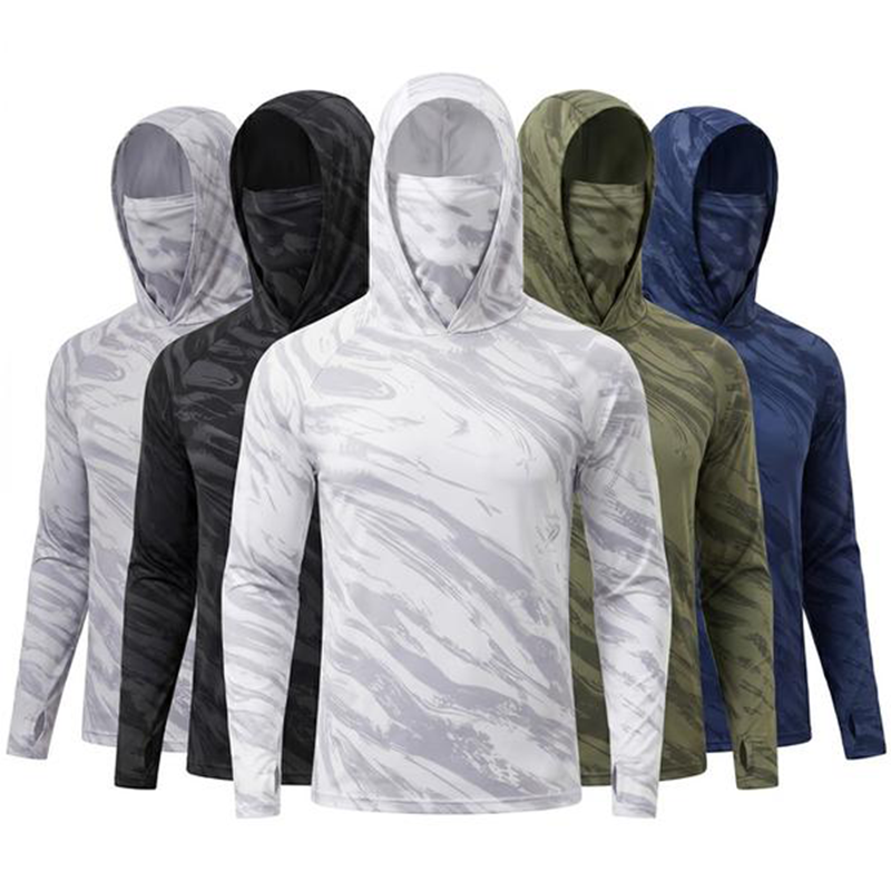 Lote de 5 camisetas con capucha anti-UV