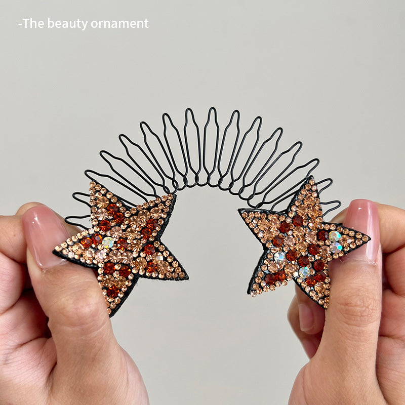 Peigne flexible invisible pour discipliner les cheveux rebelles