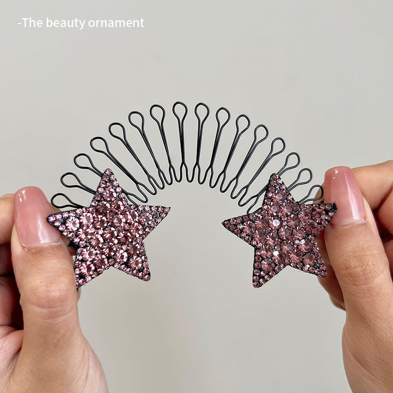 Peigne flexible invisible pour discipliner les cheveux rebelles