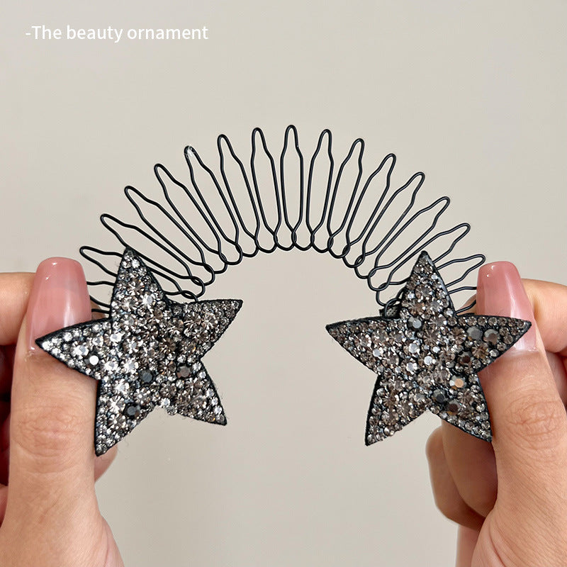 Peigne flexible invisible pour discipliner les cheveux rebelles