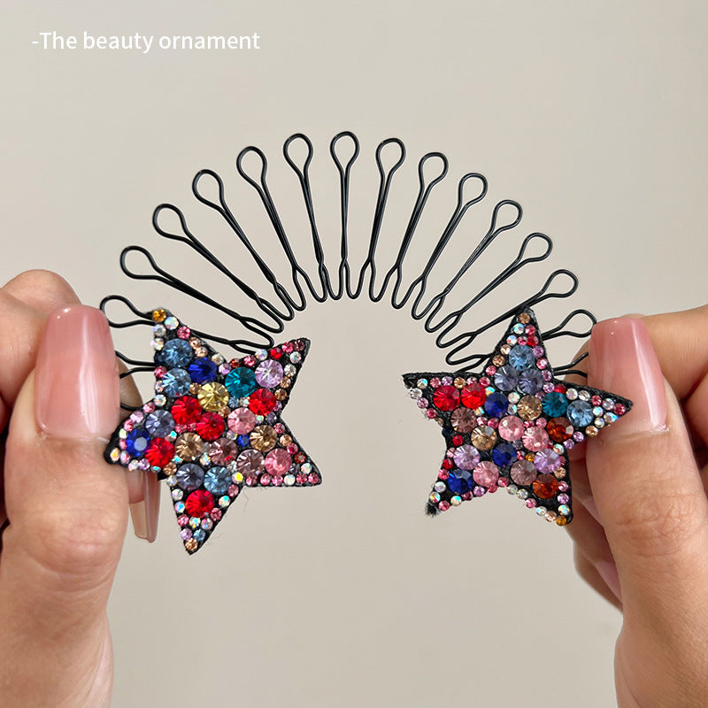Peigne flexible invisible pour discipliner les cheveux rebelles