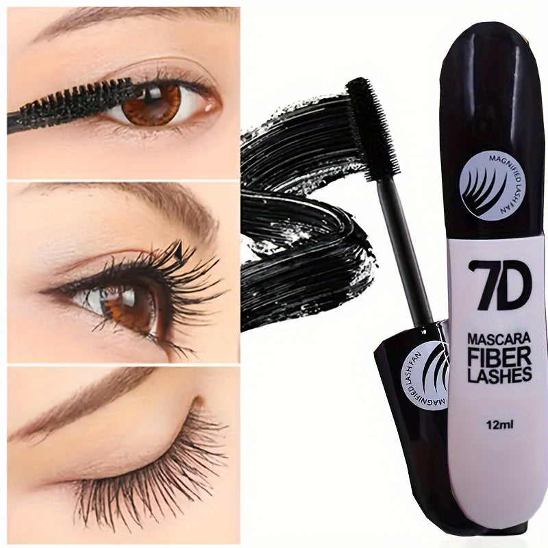 Mascara waterproof à fibres 7D 12 ml – volume et définition