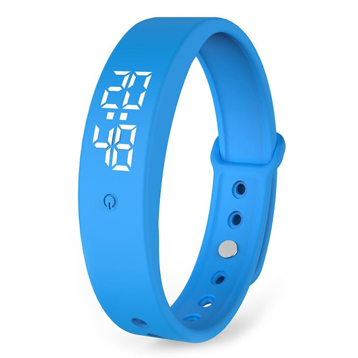 Bracelet connecté avec suivi de l'activité, fréquence cardiaque et podomètre