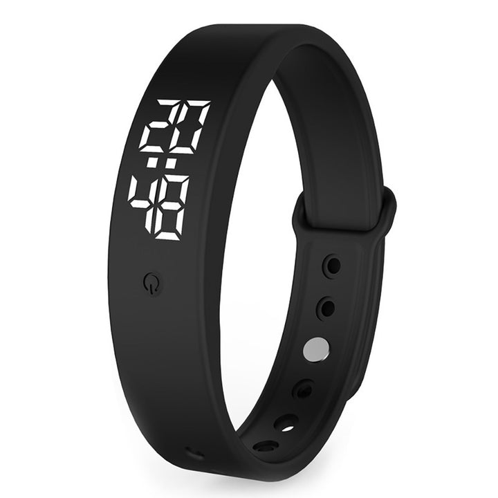 Smartband con monitoraggio dell'attività, frequenza cardiaca e contapassi