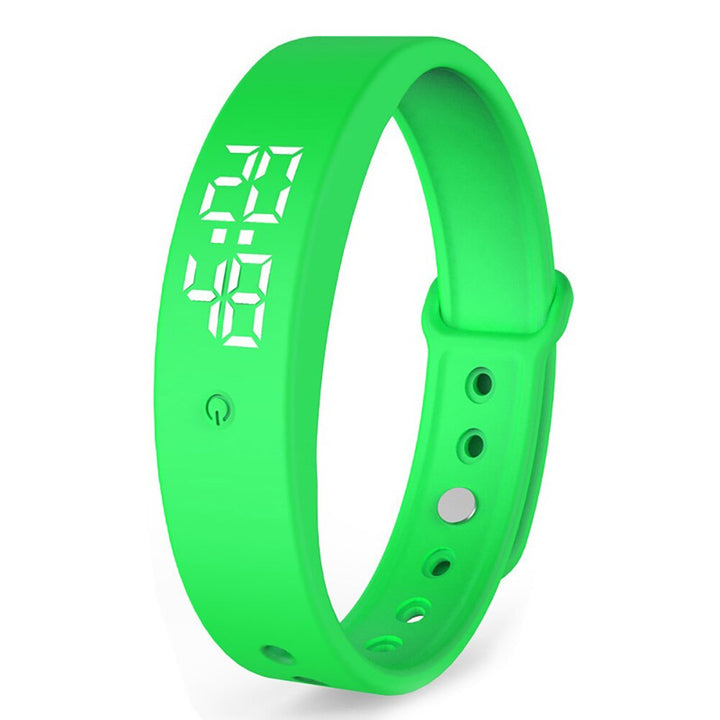 Bracelet connecté avec suivi de l'activité, fréquence cardiaque et podomètre