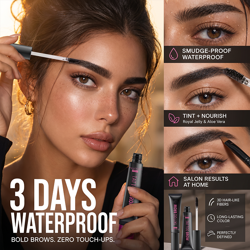 Gel de cejas waterproof de larga duración