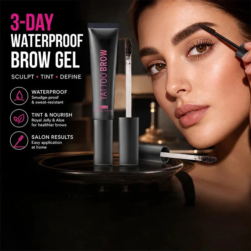 Gel de cejas waterproof de larga duración
