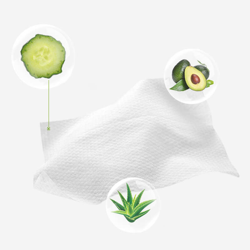 Salviette struccanti all'olio di avocado