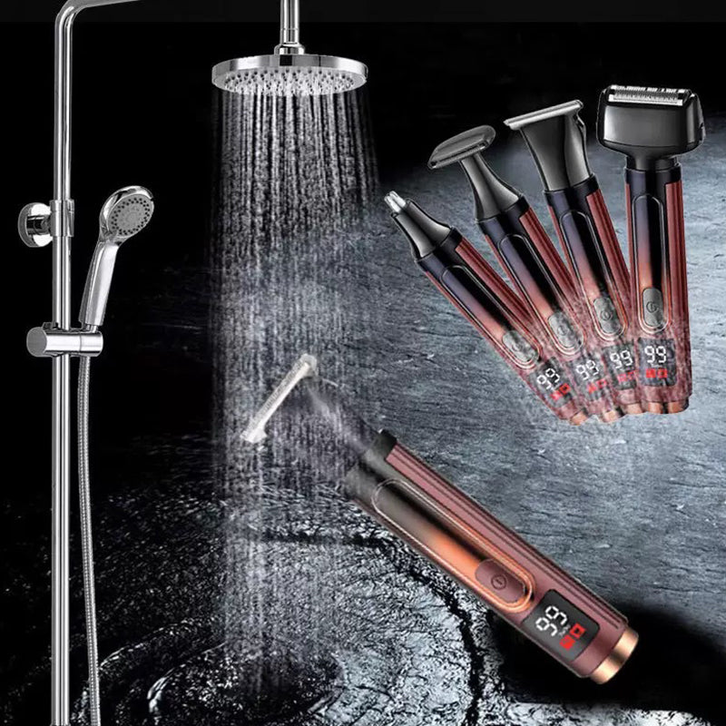 Kit de toilettage 4 en 1 pour homme – tondeuses électriques rechargeables