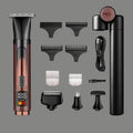 Kit de toilettage 4 en 1 pour homme – tondeuses électriques rechargeables