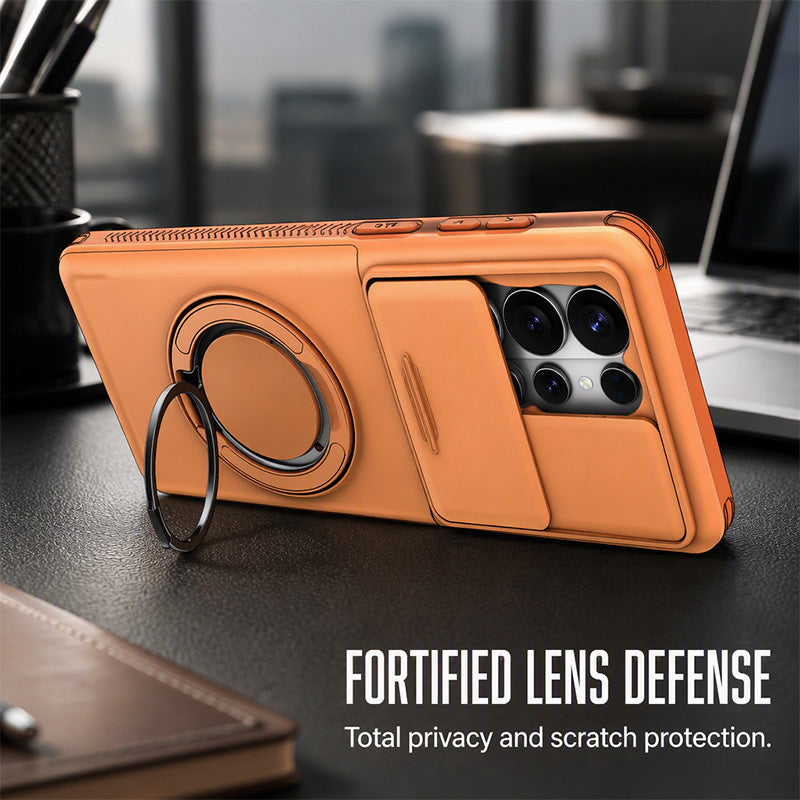 Funda antigolpes 2 en 1 con tarjetero oculto