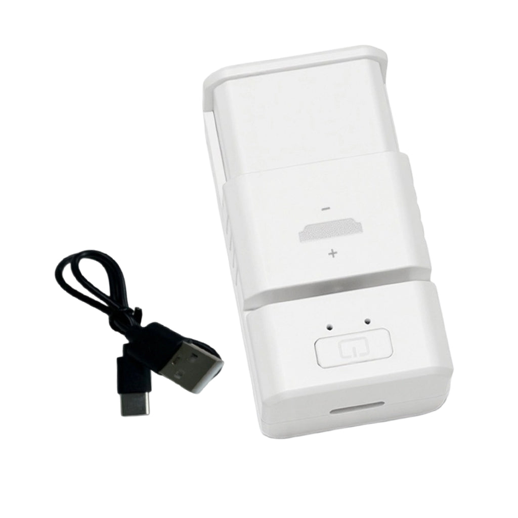 Cargador portátil recargable para pilas de botón
