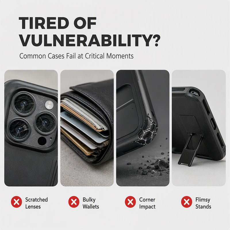 Funda anticastsos amb butxaca per a targetes per a telèfon