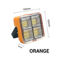 Lampe de travail solaire portable, 4 modes, rechargeable USB, étanche IP66