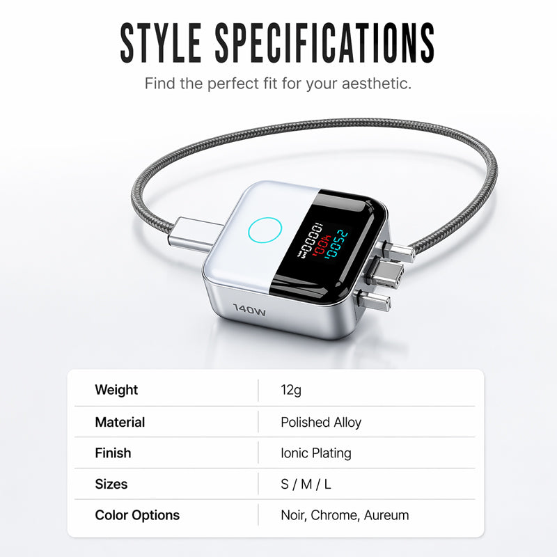 ⚡ Protege la carga de forma más inteligente – Protección para la carga USB-C con pantalla LED clara