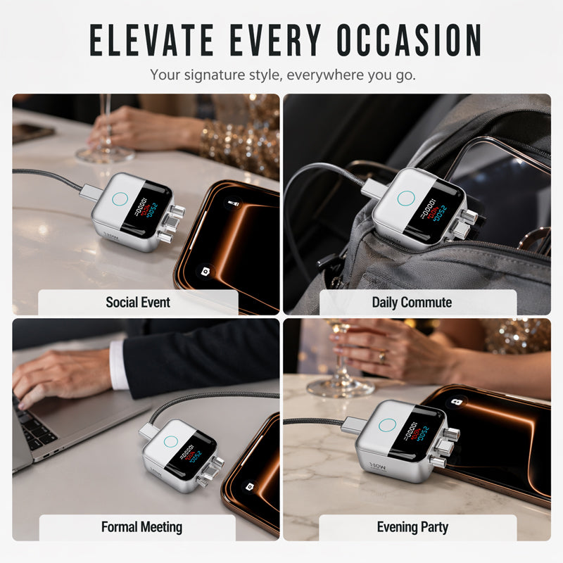 Protection de charge USB-C avec écran LED