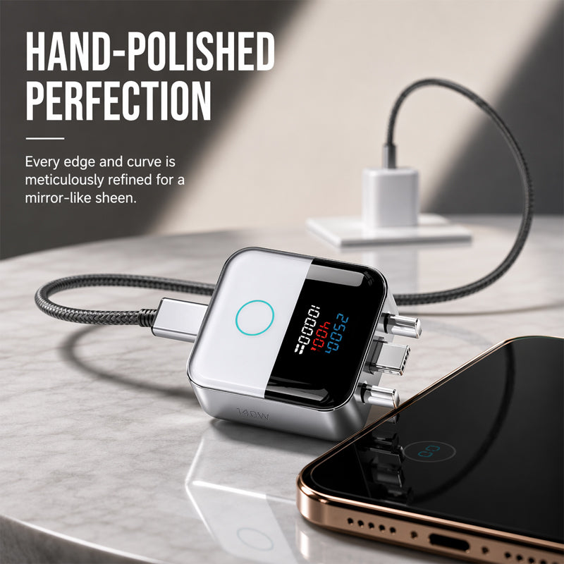 Protection de charge USB-C avec écran LED