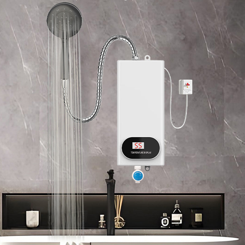 Scaldabagno elettrico istantaneo con display digitale