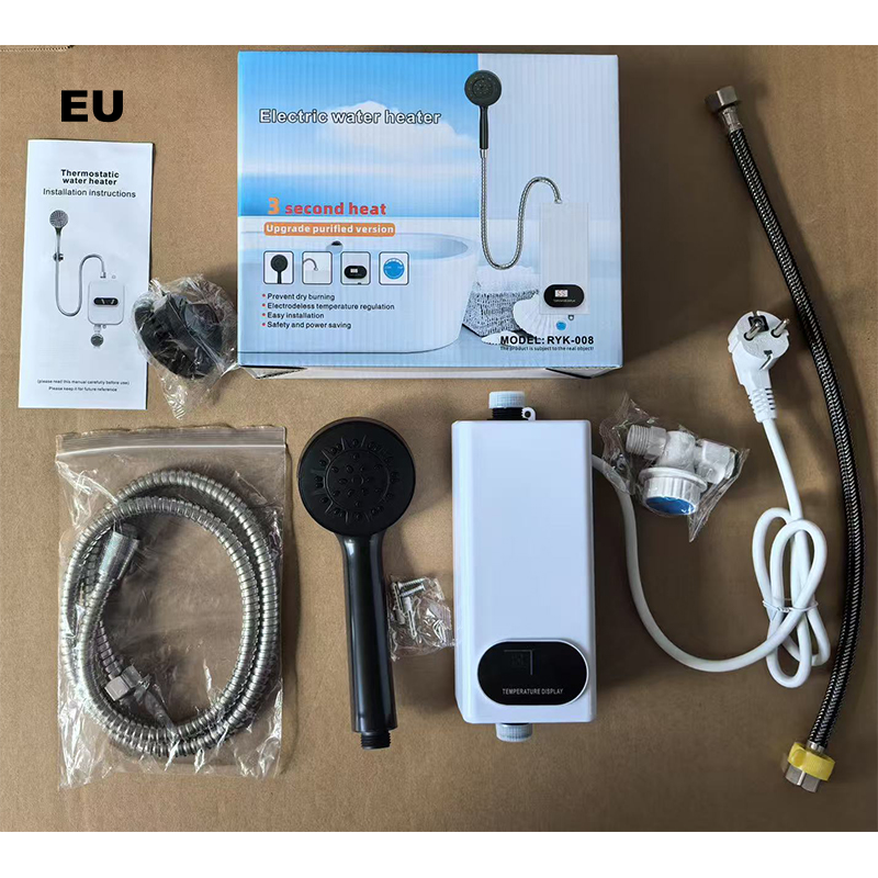 Calefà d’aigua elèctric instantani amb pantalla numèrica