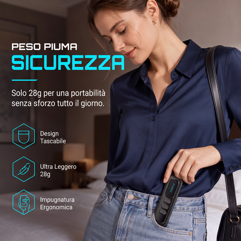 Detector portátil T19 de micrófonos espía y cámaras ocultas