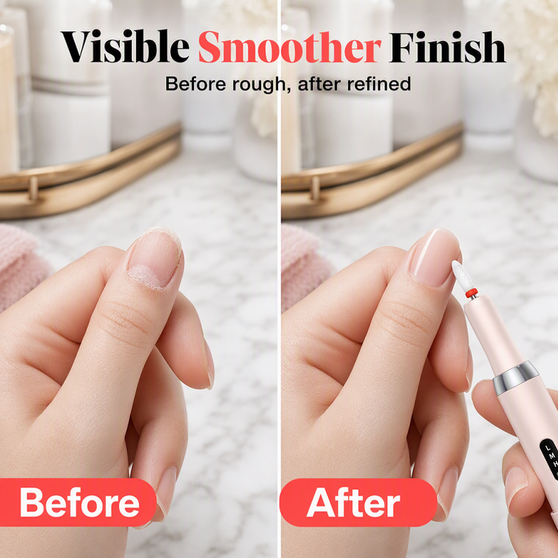 Ponceuse à ongles électrique sans fil rechargeable