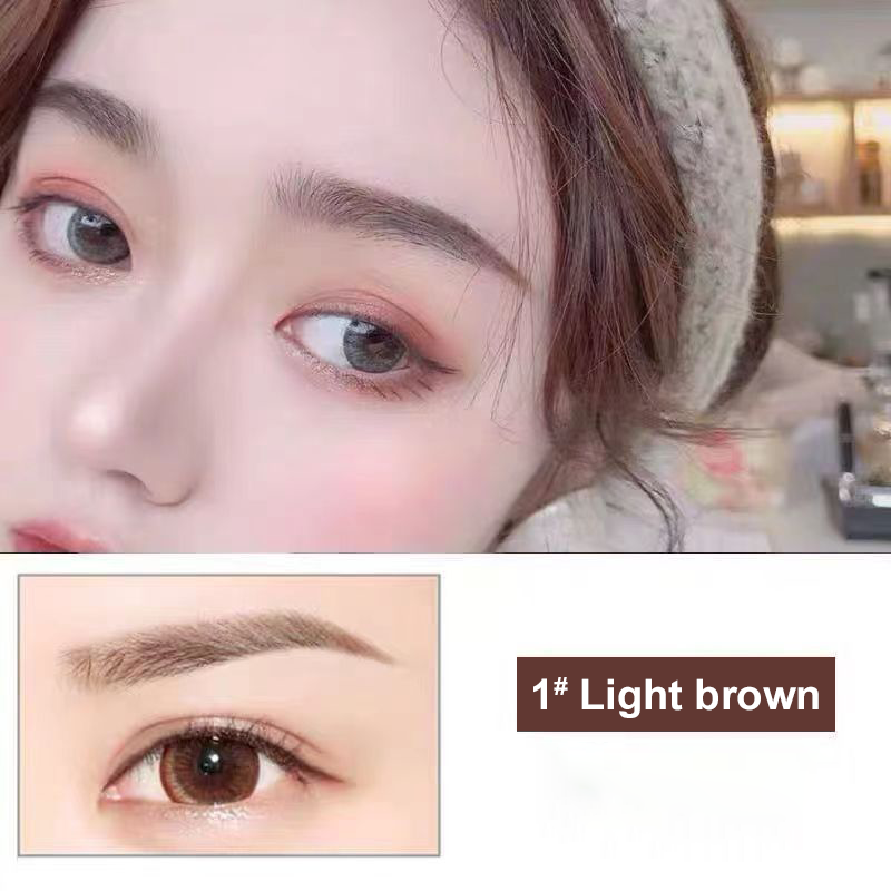 Crayon à sourcils 4 pointes waterproof effet poils naturels