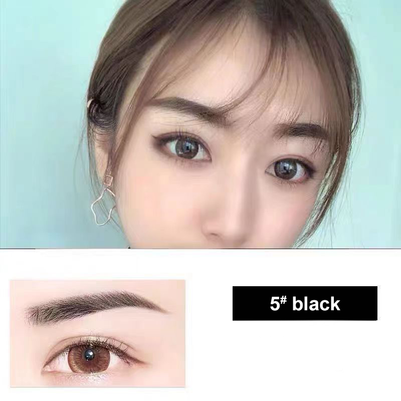 Crayon à sourcils 4 pointes waterproof effet poils naturels