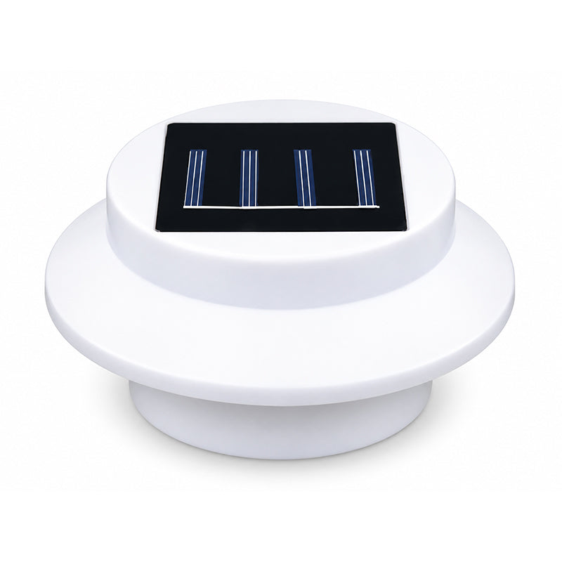 Applique murale solaire LED étanche pour gouttière