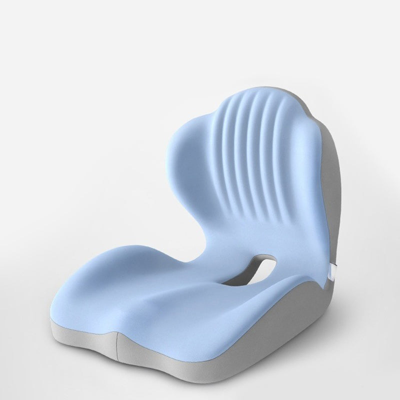 Ergonomisk sittepute med korsryggstøtte