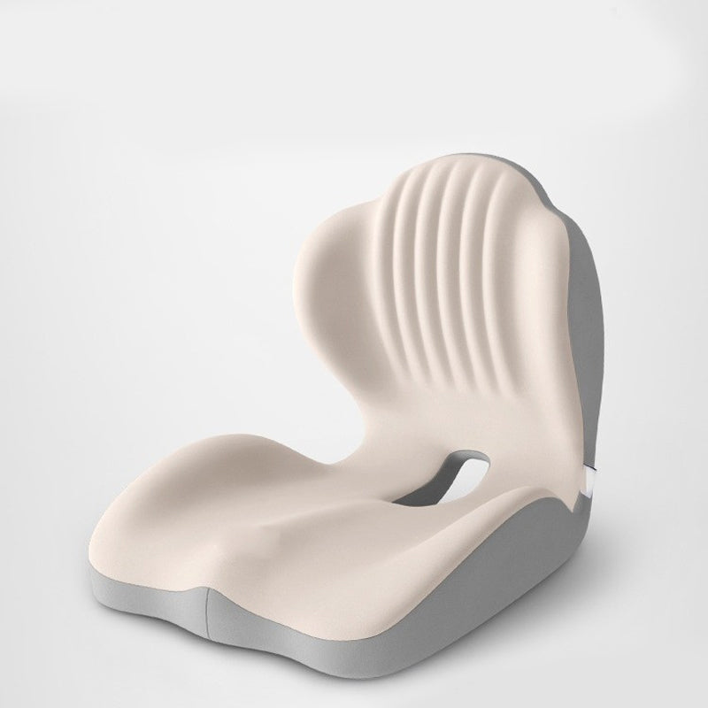Ergonomisk sittepute med korsryggstøtte