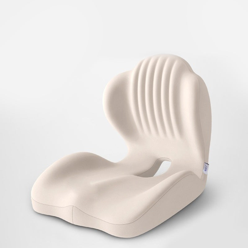 Ergonomisk sittepute med korsryggstøtte