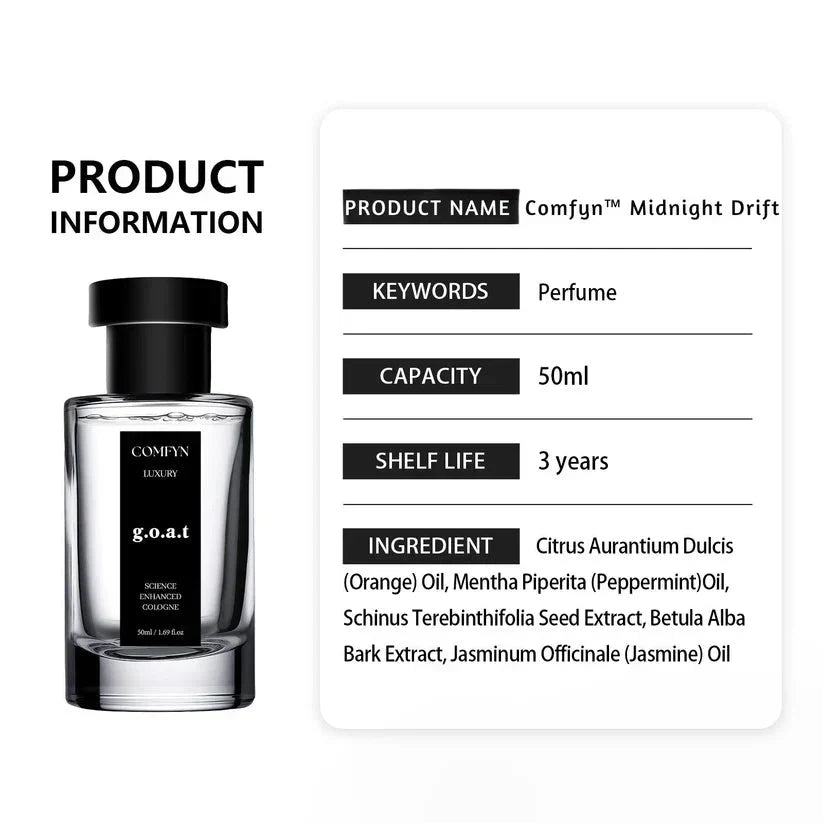 🔥 Offerta a Tempo Limitato – Midnight Drift, Fragranza da Uomo